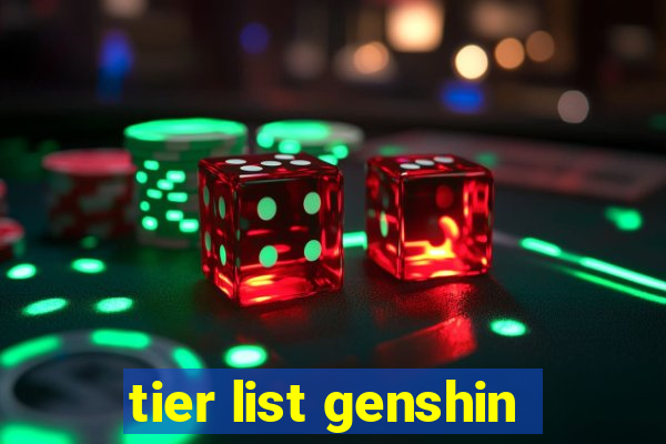 tier list genshin